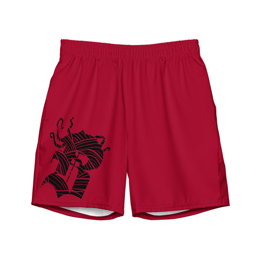 Men's RED Light swim trunks