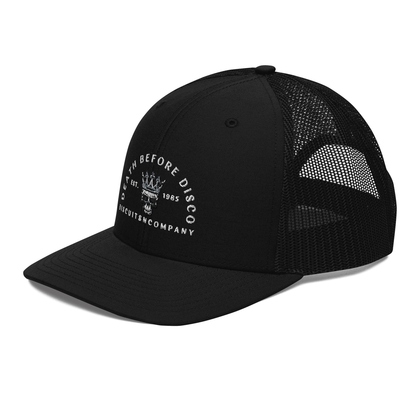 Death Before Disco Trucker Cap