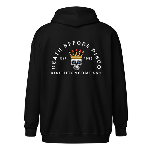 Death Before Disco Zip Hoodie