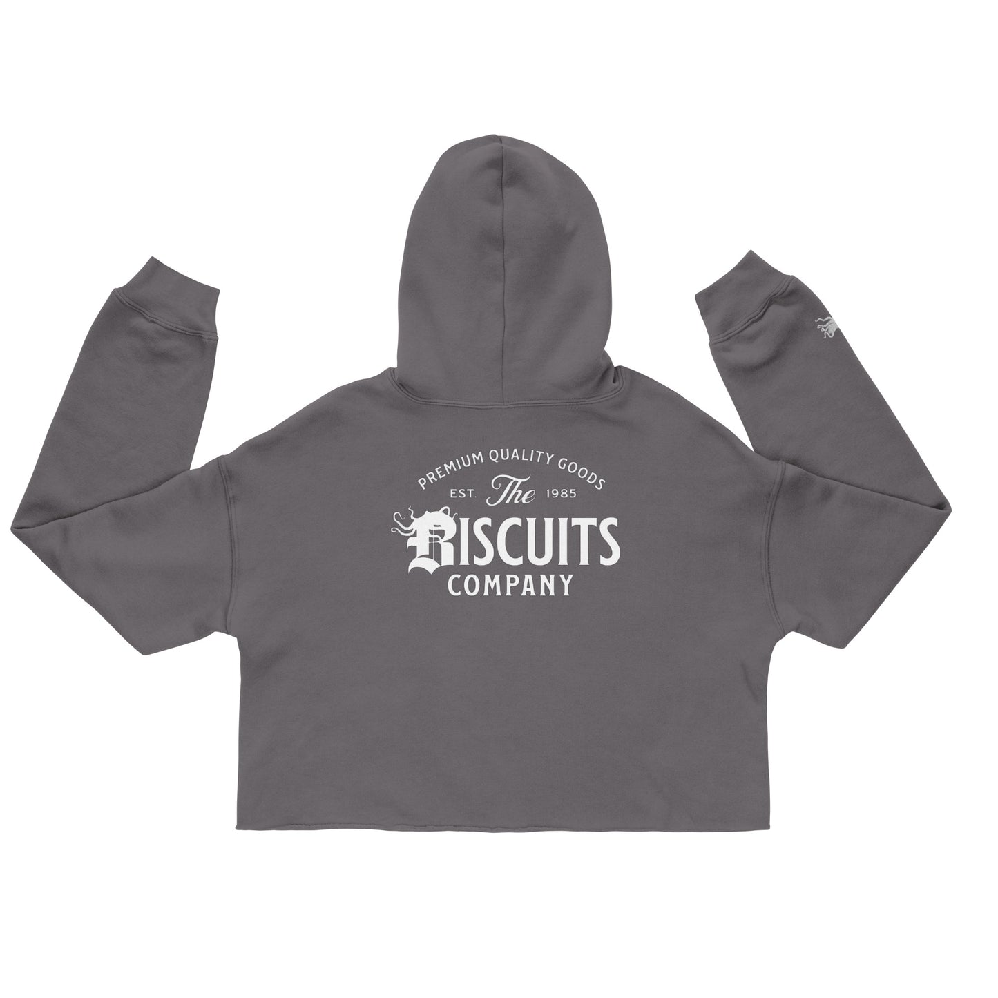 Biscuits Crop Hoodie